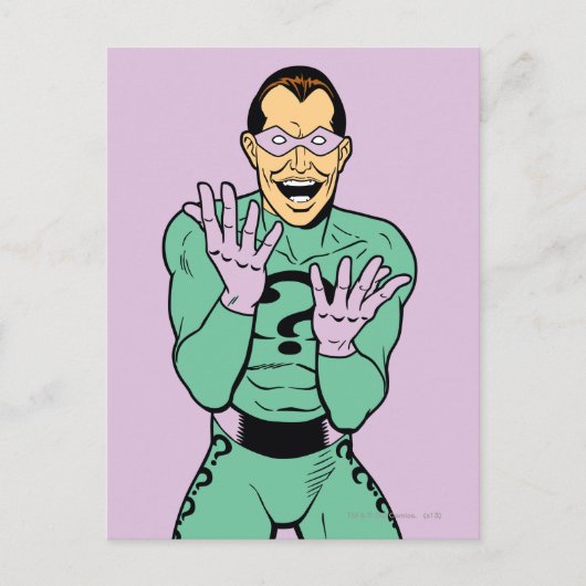 Riddler Briefkaart (Voorkant)
