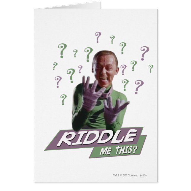 Riddler — Ridderig me dit (Voorkant)