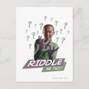Riddler — Ridderig me dit Briefkaart