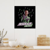Riddler — Ridderig me dit Poster (Keuken)