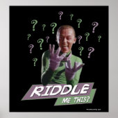 Riddler — Ridderig me dit Poster (Voorkant)