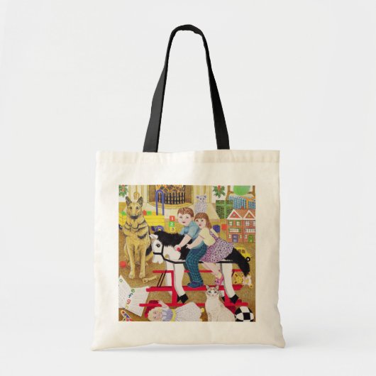 Ride-a-Cock-Horse Tote Bag (Voorkant)