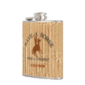 Ride A Cowboy- Heupfles (Links)