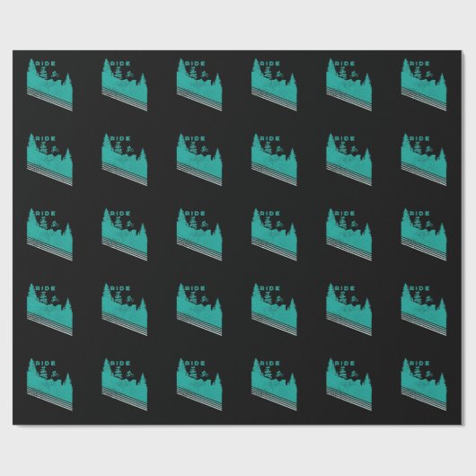 Ride Bike Cadeaupapier (Vlak)