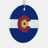 Ride Colorado (fietscassette) Keramisch Ornament (Rechts)