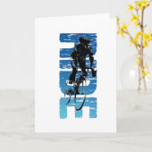 Ride - cycli verticaal kaart (Gele Bloem)