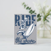 Ride de golf briefkaart (Staand voorkant)