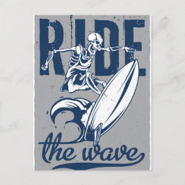 Ride de golf briefkaart