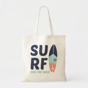 Ride de golf   Surf Tote Bag