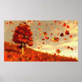 Ride de Oktoberdruk van de Breeze Poster