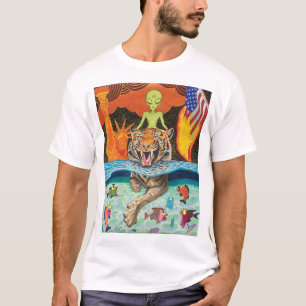 Ride de tijger t-shirt