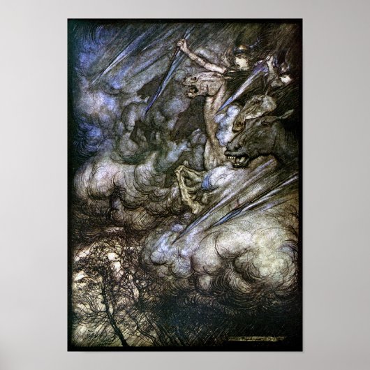 Ride de Valkyries Poster (Voorkant)