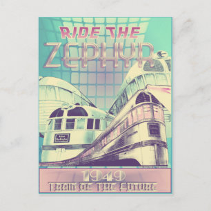 Ride de Zephyr Nostalgia 1949 Briefkaart