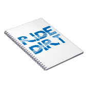 Ride Dirt Notitieboek (Rechterzijde)