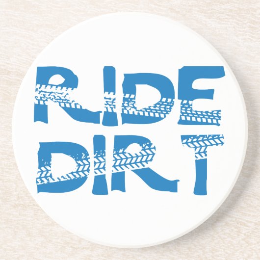 Ride Dirt Zandsteen Onderzetter (Voorkant)