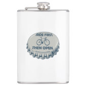 Ride eerst dan open heupfles (Voorkant)