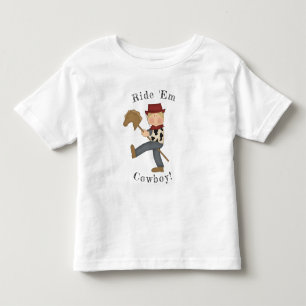 Ride 'Em Cowboy (Blond Haar) Kinder Shirts