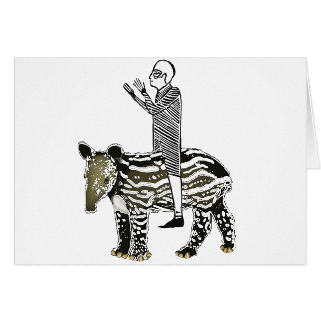 Ride em' tapir (Voorkant Horizontaal)