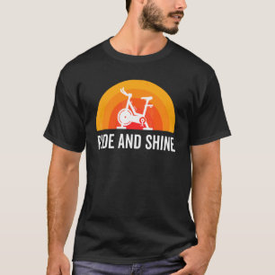 Ride en Shine Indoor Spinning klasse Workout T-shirt