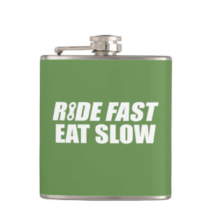 Ride Fast Eat Slow Heupfles