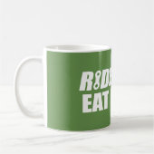 Ride Fast Eat Slow Koffiemok (Links)