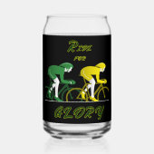 Ride For Glory Canvas Art Blikvorm Glas (Voorkant)