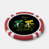 Ride For Glory Canvas Art Poker Chips (Enkel)
