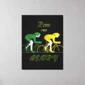 Ride For Glory Canvas Kunst (Voorkant)