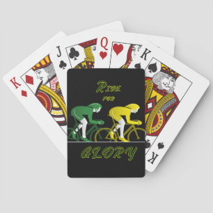 Ride For Glory Canvas Kunst Pokerkaarten