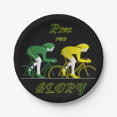 Ride For Glory Papieren Bordje (Voorkant)