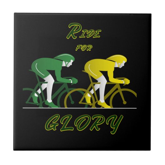 Ride For Glory Tegeltje (Voorkant)