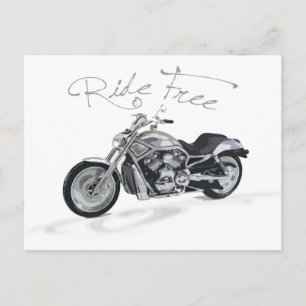 Ride Free Briefkaart