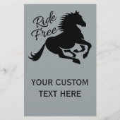 Ride Free Custom Flyers (Voorkant)