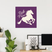 Ride Gratuit affiche personnalisée (Bureau à domicile)