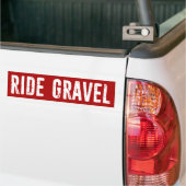 Ride Gravel Bumpersticker (Op Truck)