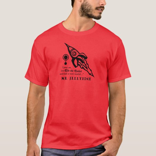 Ride het shirt van de Raket (Voorkant)