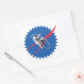 Ride High Vierkante Sticker (Envelop)