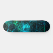 Ride in Style : Green Abstrait Skateboard (Horz)