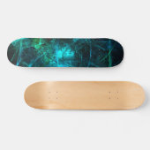 Ride in Style : Green Abstrait Skateboard (Horz)