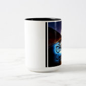 Ride Into Eternity Tweekleurige Koffiemok (Center)