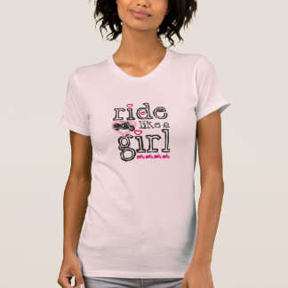 Ride like a Girl - Cruiser T-shirt