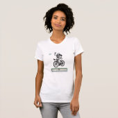 Ride Like A Girl T-shirt (Voorkant volledig)