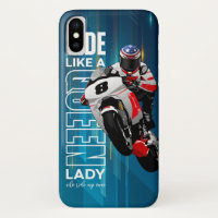 Ride Like a Queen | Coque pour iPhone X
