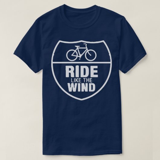 Ride Like the Wind T-shirt (Design voorkant)