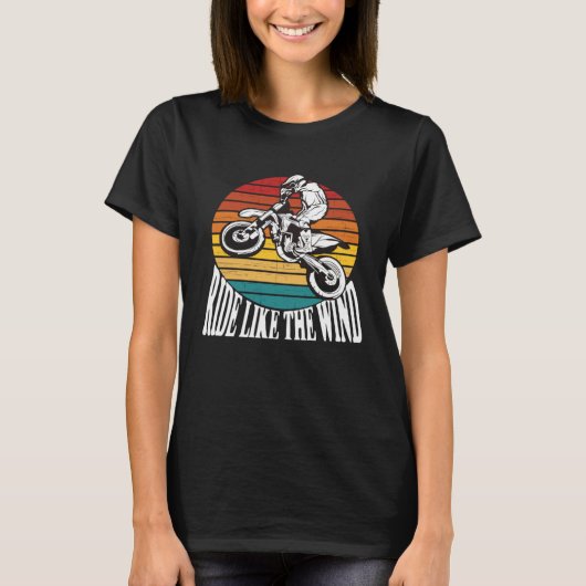 Ride Like The Wind T-shirt (Voorkant)