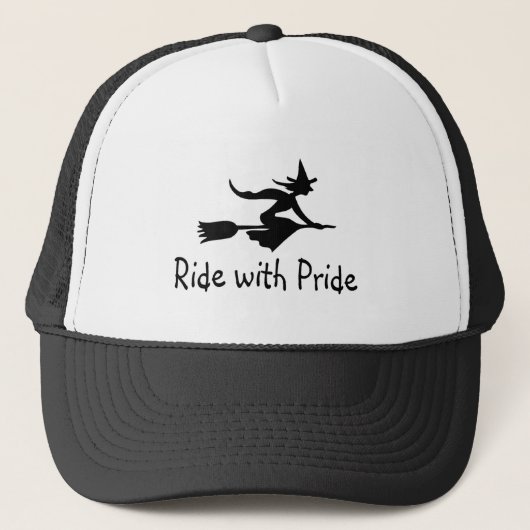 Ride met trots trucker pet (Voorkant)