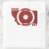 Ride Montana Rechthoekige Sticker (Tas)