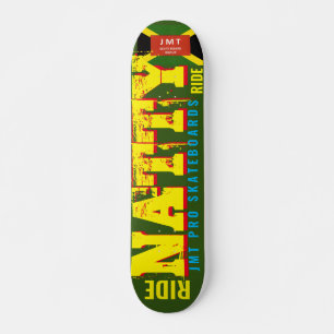 RIDE NATTY RIDE JMT Skateboard, 7 ¾" Deck Skateboard