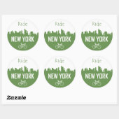 Ride New York Ronde Sticker (Vel)