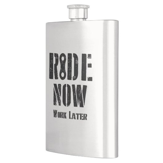 Ride nu het Werk later Flacon (Links)